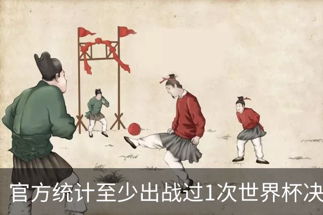 官方统计至少出战过1次世界杯决赛的金球奖得主：梅西、大罗在列